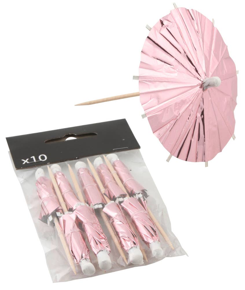 Hedlundgruppen Partyparasoll Ljusrosa 10cm