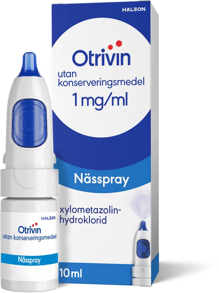 Otrivin Nässpray Utan Konserveringsmedel 1 mg/ml