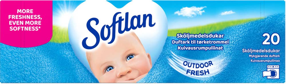 Softlan Sköljmedelsduk Outdoor Fresh