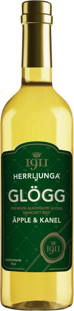 Herrljunga 1911 Glögg Äpple & Kanel Alkoholfri 0%