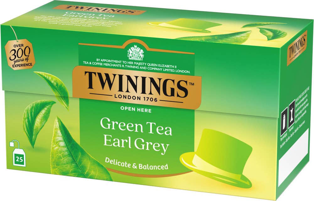 Twinings Te Grönt Earl Grey