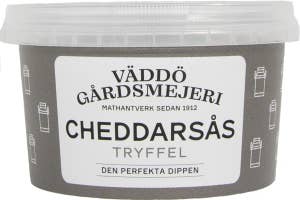 Väddö Gårdsmejeri Cheddarsås Tryffel