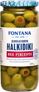 Fontana Halkidiki Oliver med Pimento