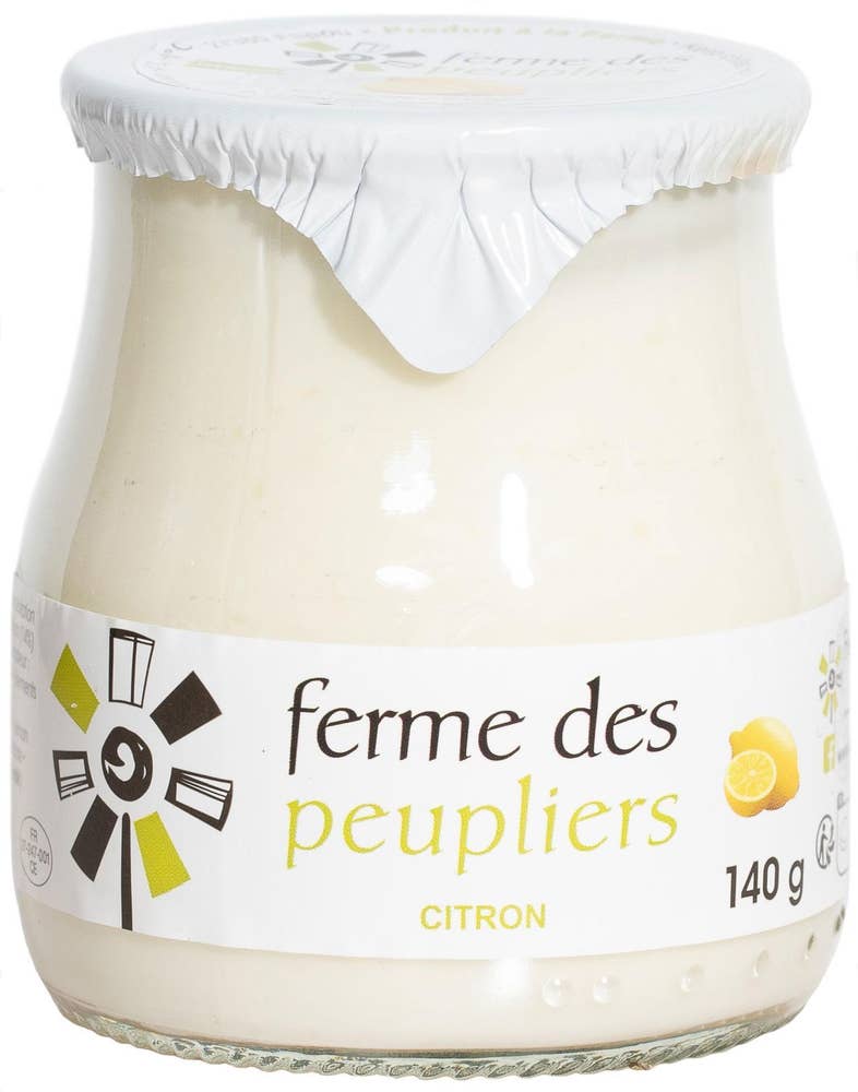 Ferme des Peupliers Yoghurt Citron 3%
