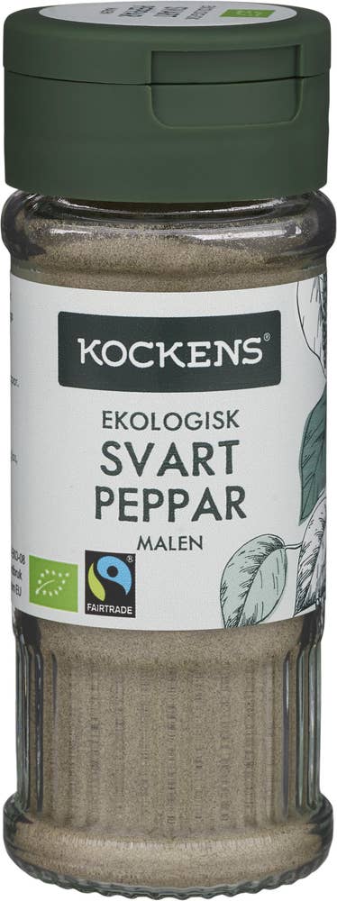 Kockens Svartpeppar Mald EKO Fairtrade
