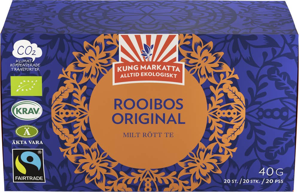 Kung Markatta Te Rooibos KRAV/Fairtrade