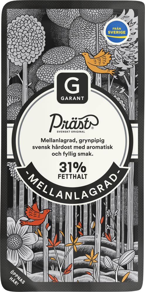 Garant Prästost® Skivad Ost 31%