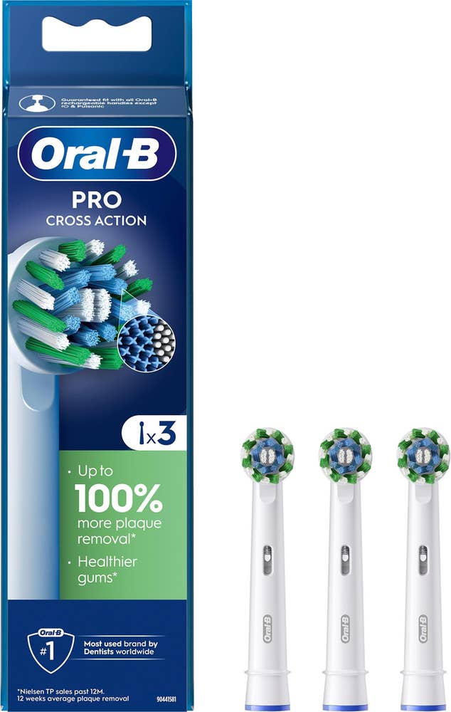Oral-B Tandborsthuvud Cross Action