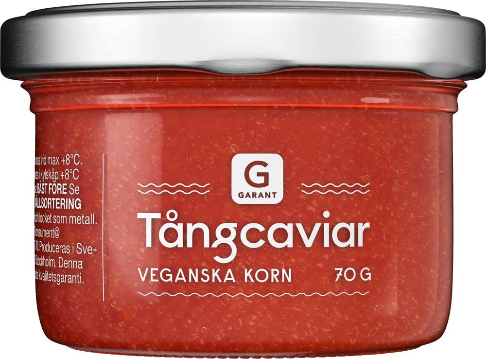 Garant Tångcaviar Röd Vegansk