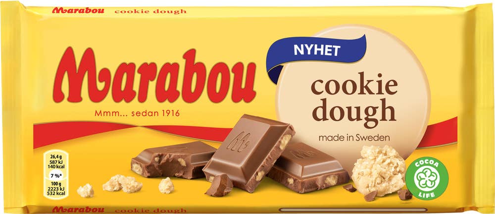 Marabou Chokladkaka Cookie Dough Marabou