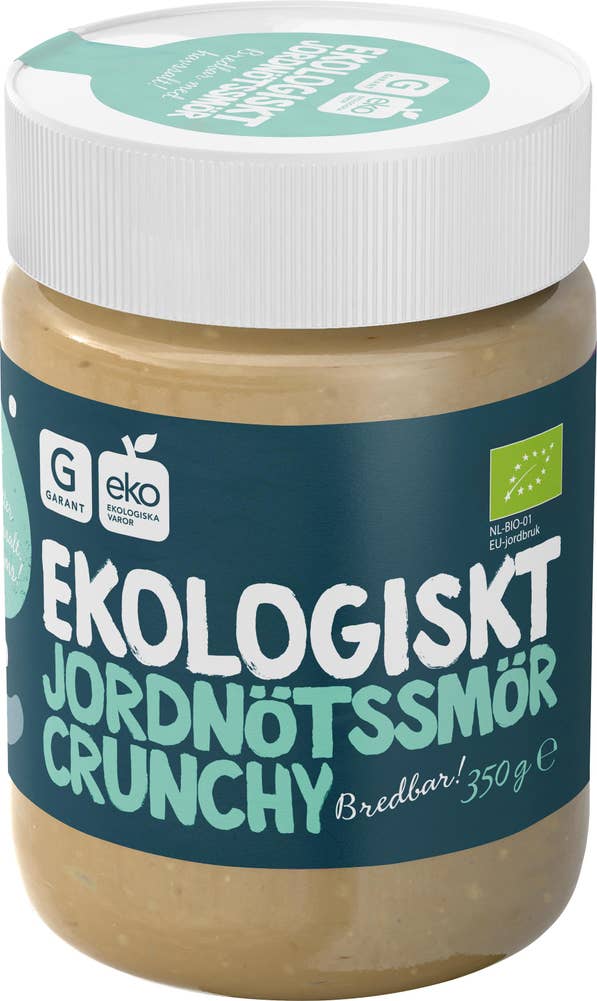Garant Eko Jordnötssmör Crunchy EKO