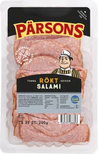 Pärsons Salami Rökt Skivad