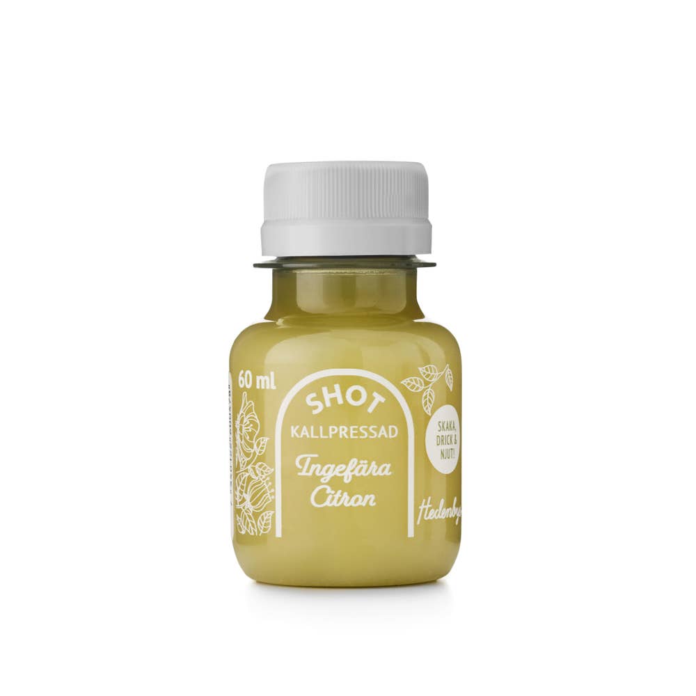 Ingefära Shot Färskpressad Klass1 Nederländerna