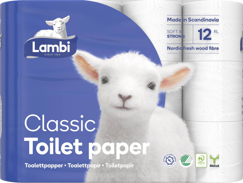 Lambi Toalettpapper Classic