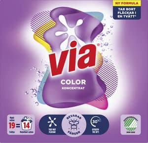 Via Tvättmedel Color