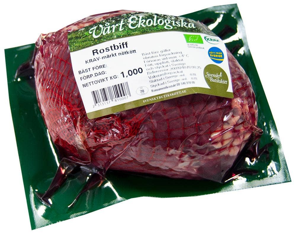 Vårt Ekologiska Rostbiff EKO/KRAV