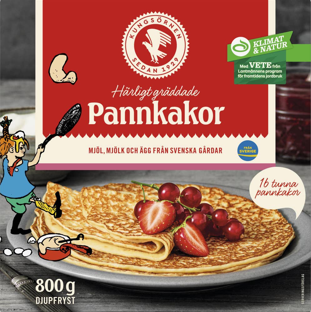 Kungsörnen Pannkakor Frysta 16-p