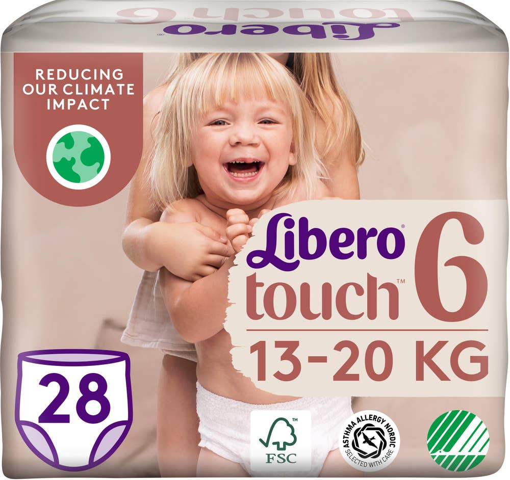 Libero Byxblöja Touch (6) 13-20kg