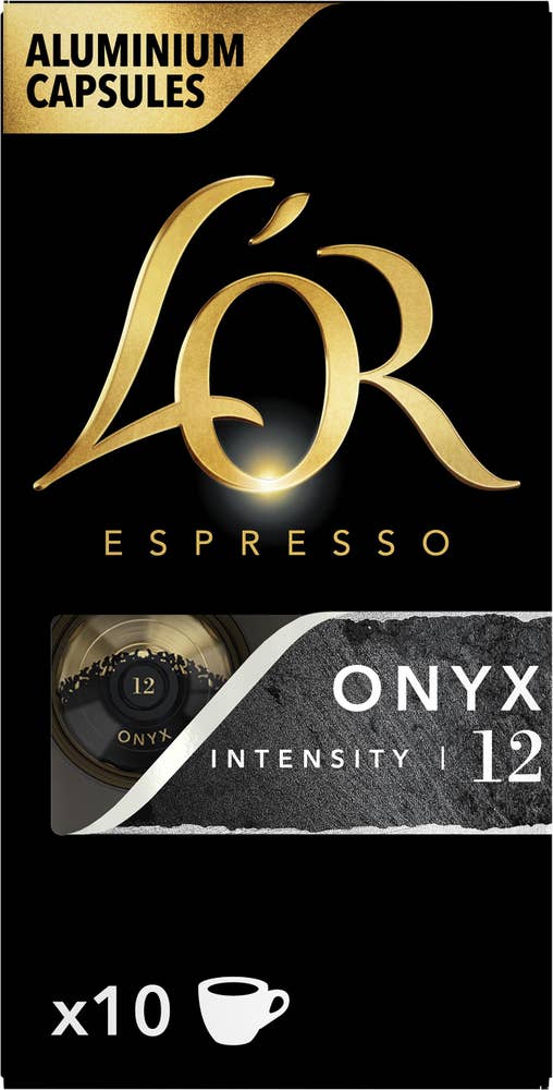 L´OR Onyx 12 Kaffekapslar