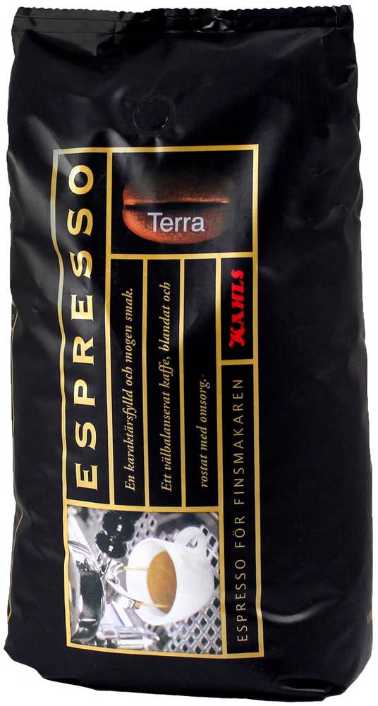 Kahls Kaffe Espresso Terra Hela Kaffebönor