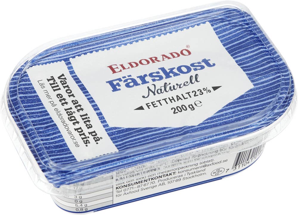 Eldorado Färskost Naturell 23%