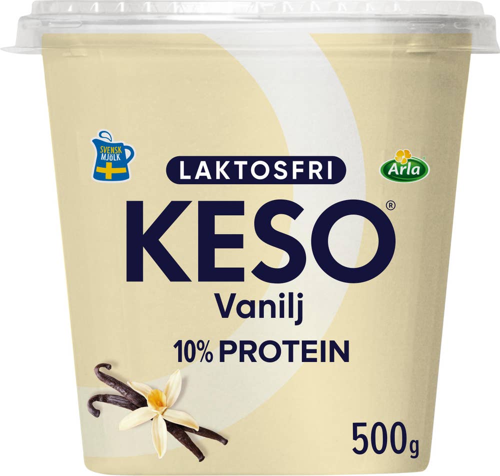 KESO® Cottage Cheese Vanilj Laktosfri 2,9%