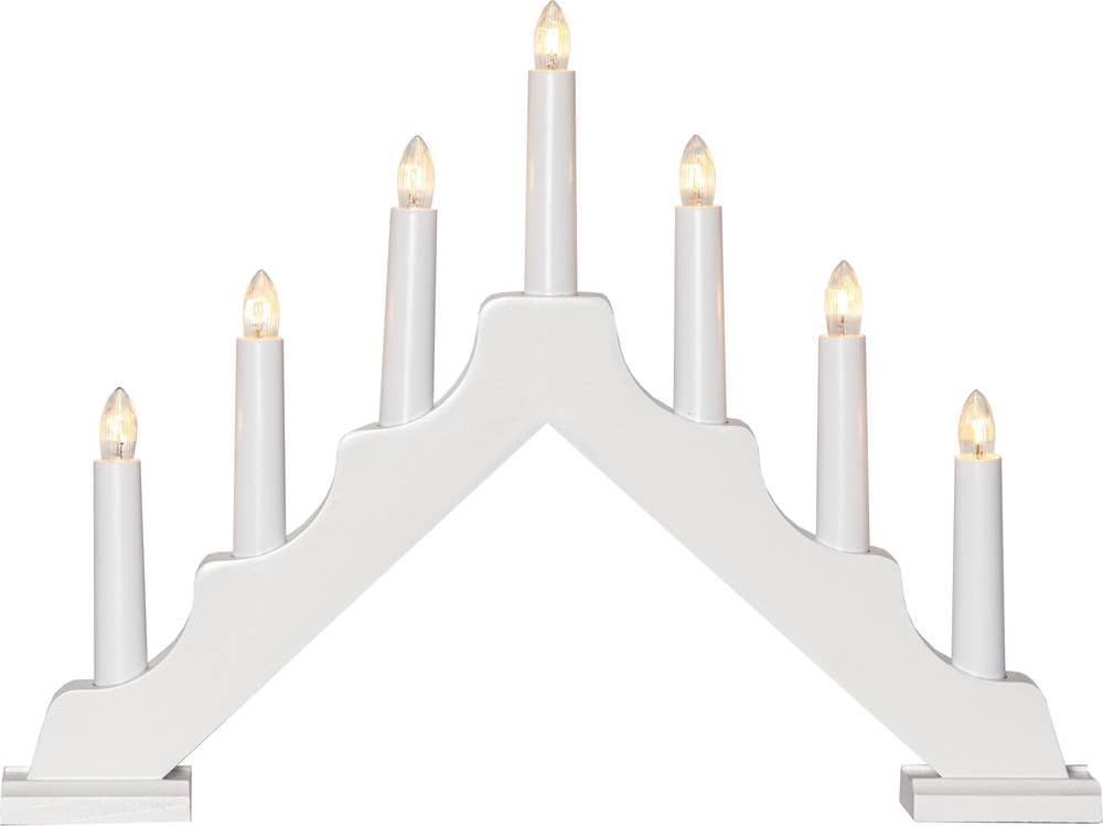 Star Trading Ljusstake Billie Vit