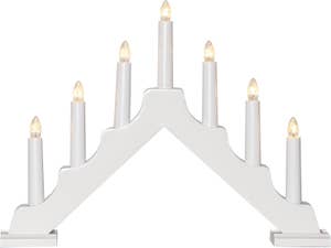 Star Trading Ljusstake Billie Vit