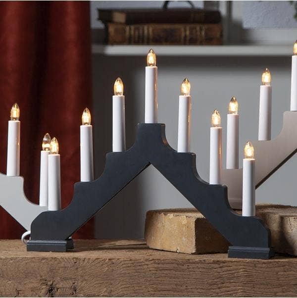 Star Trading Ljusstake Ada Grå