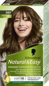 Schwarzkopf Natural & Easy Hårfärg 560 Kashmir Ljusbrun Schwarzkopf Natural & Easy