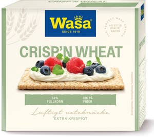 Wasa Knäckebröd Crisp'n Wheat