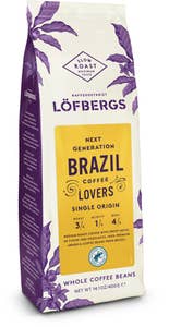 Löfbergs Brazil Hela Kaffebönor Mellanrost