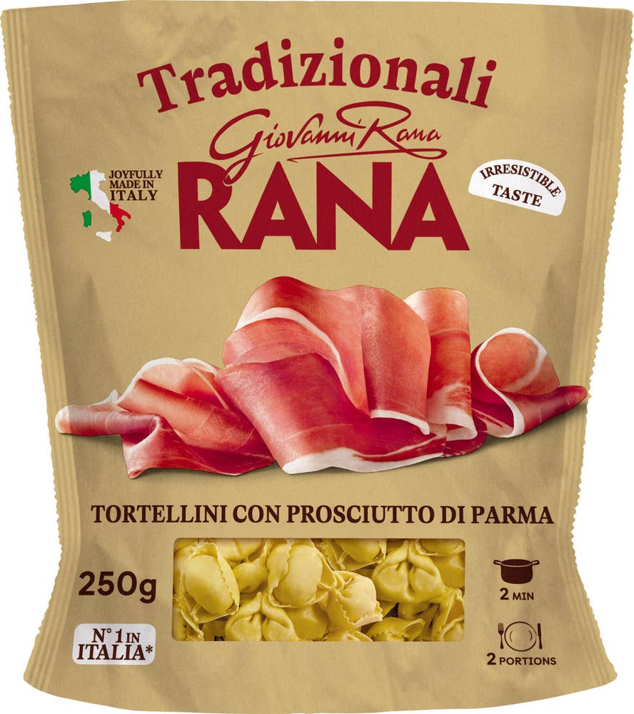 Rana Tortellini Lufttorkad Skinka & Ost