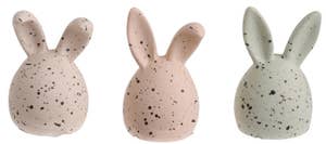 Hedlundgruppen Kanin Vit, Grön och Rosa 6cm