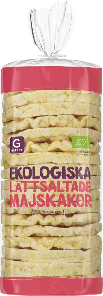 Garant Eko Majskaka Lättsaltade EKO