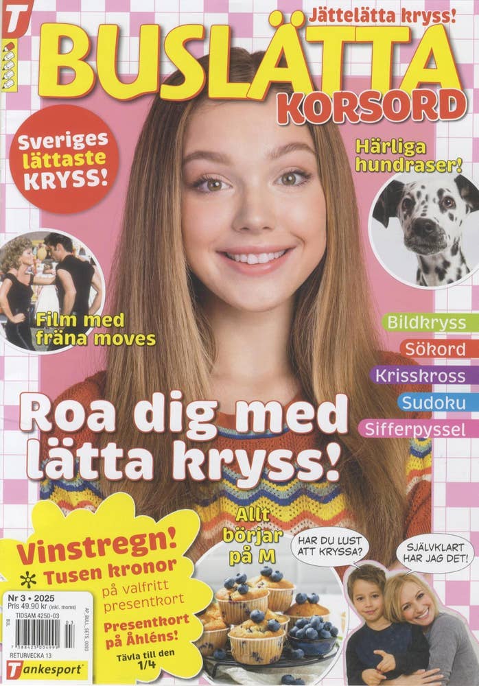 Tidsam Buslätta Korsord Tidsam