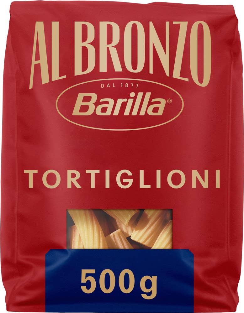 Barilla Pasta Tortiglioni Al Bronzo