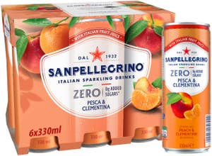 SanPellegrino San Pellegrino Pesca & Clementina Zero 6x33cl