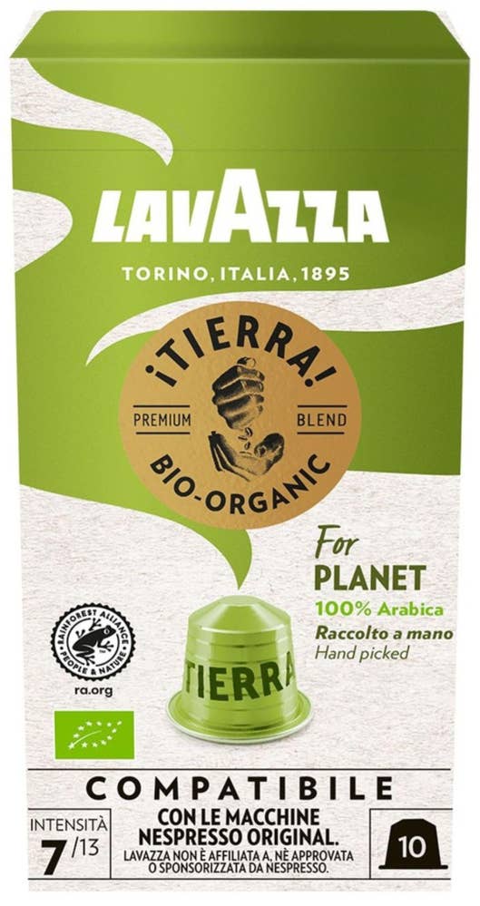 Lavazza Tierra For Planet 7 Kaffekapslar EKO