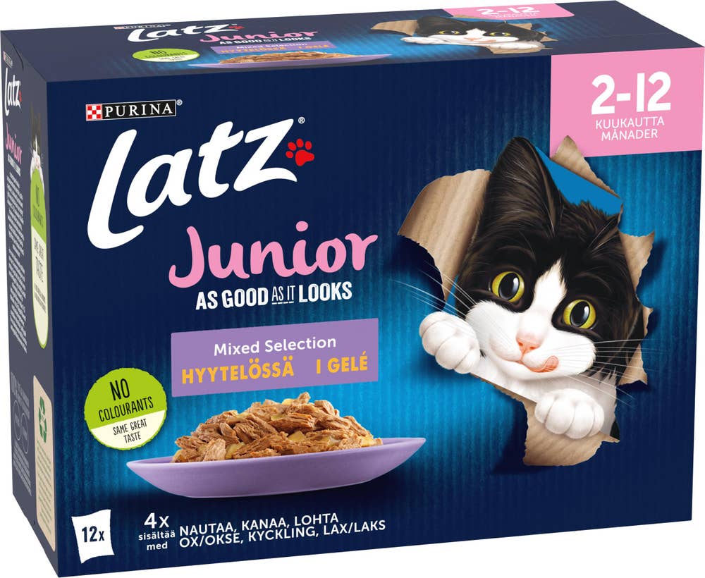 Latz Kattmat Junior Gelé 12x85g
