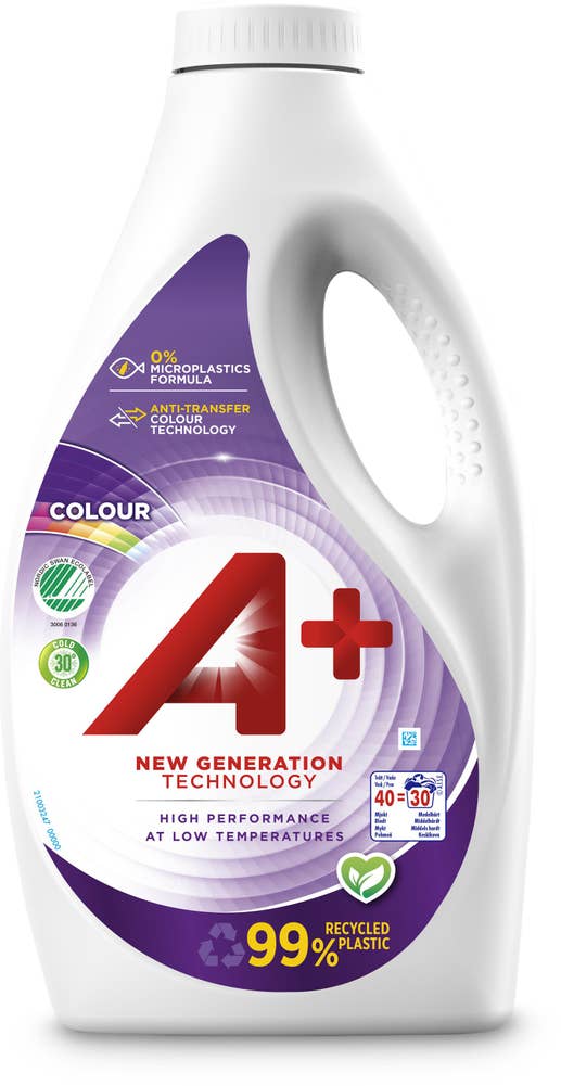 A+ Flytande Tvättmedel Color