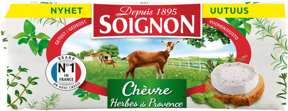 Soignon Getost Franska Örter