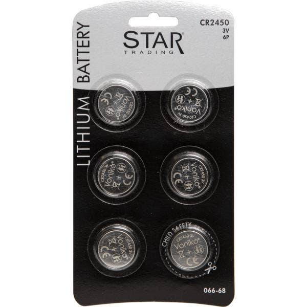 Star Trading AB Batteri Lithium CR2450 3V