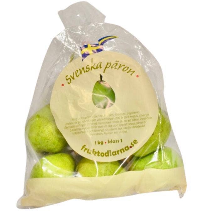 Päron Svenska i påse Klass1 Sverige