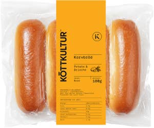 Köttkultur Korvbröd Potatis & Brioche Fryst