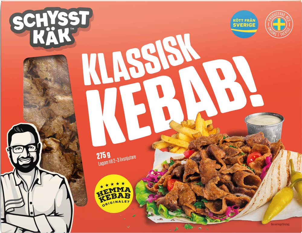 Schysst Käk Klassisk Kebab