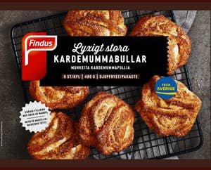 Findus Lyxigt Stora Kardemummabullar Frysta 6-p