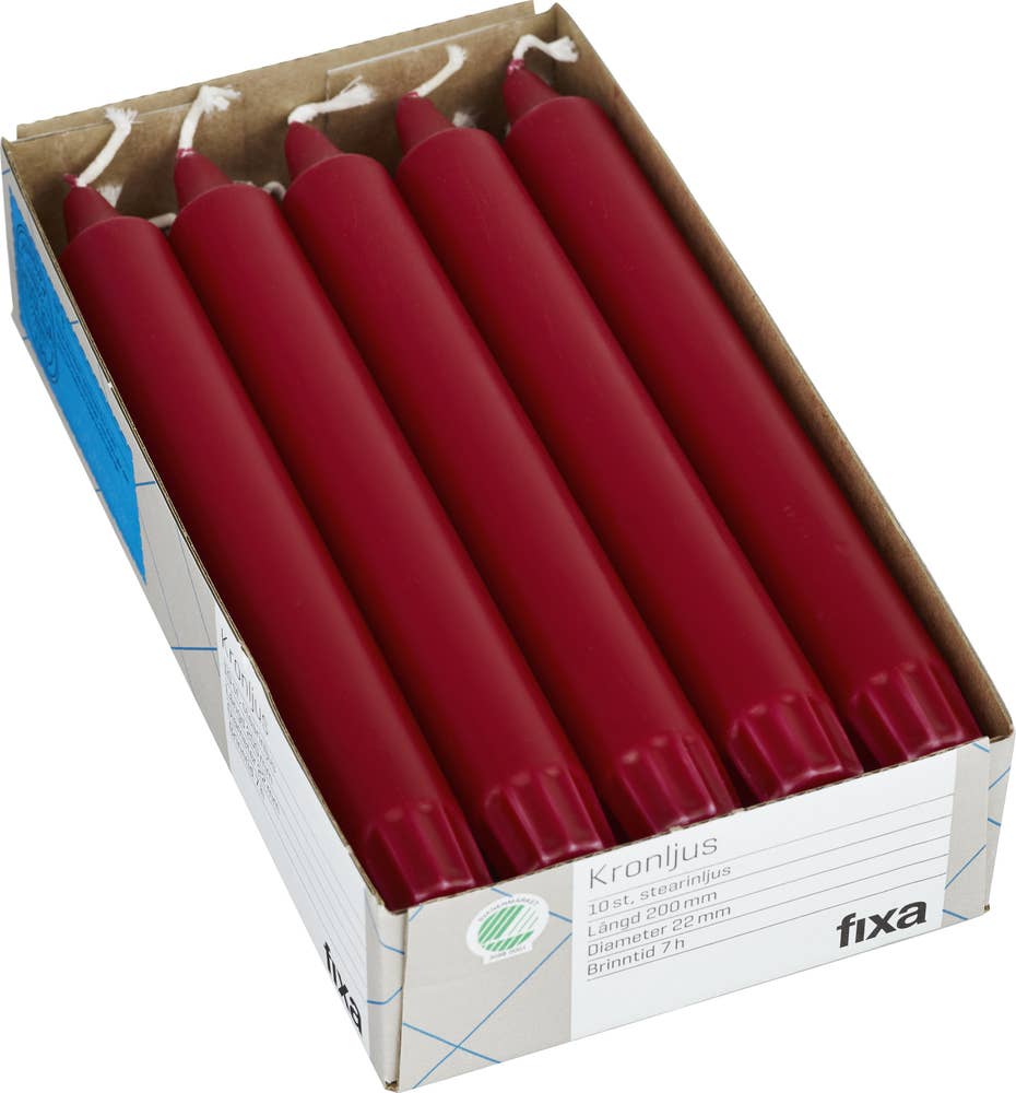 Fixa Kronljus Röd