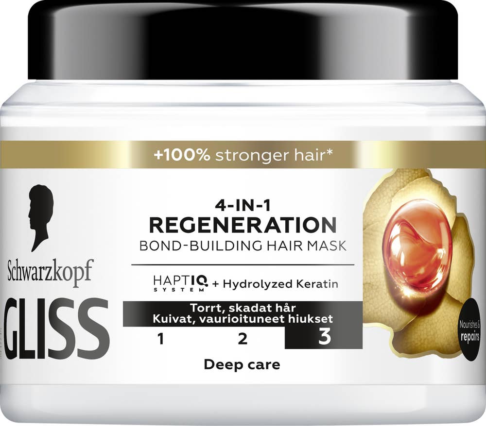 Schwarzkopf Gliss Regeneration Mask 4In1