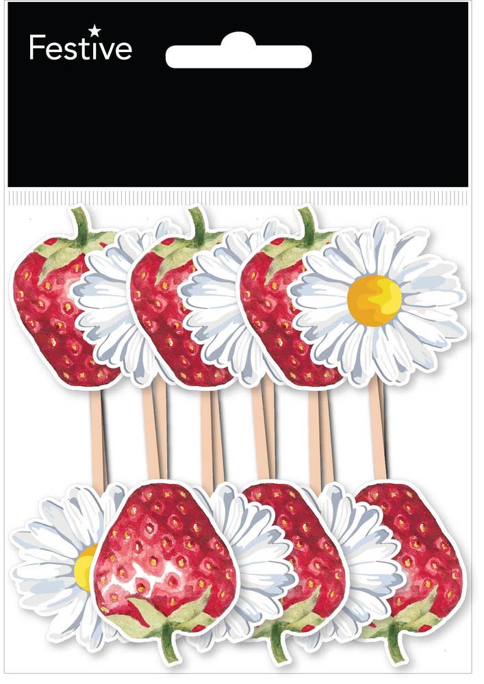 Hedlundgruppen Picks Jordgubbe Prästkrage Papper